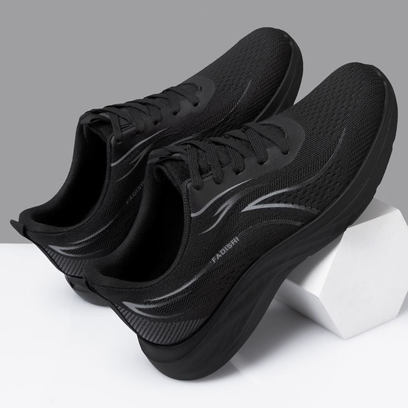 Mens Flyknit Mesh Breathable Casual Sneakers