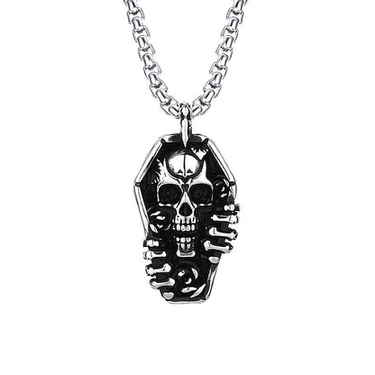 Hip Hop Titanium Steel Necklace Pendant