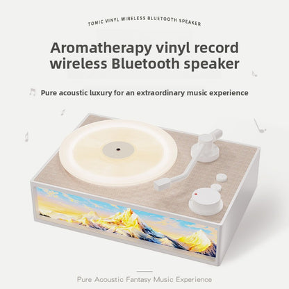 Retro Bluetooth Speaker with Aromatherapy Night Light