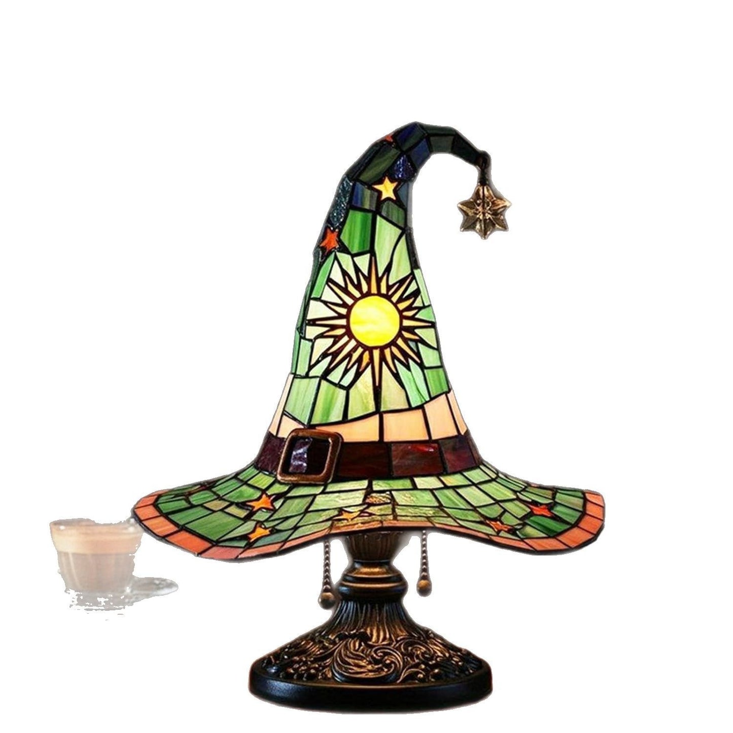 Witch hat lamp ornaments