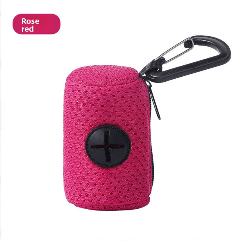 Pet waste bag dispenser