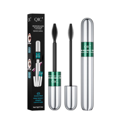 Waterproof long thick curly non-blooming mascara