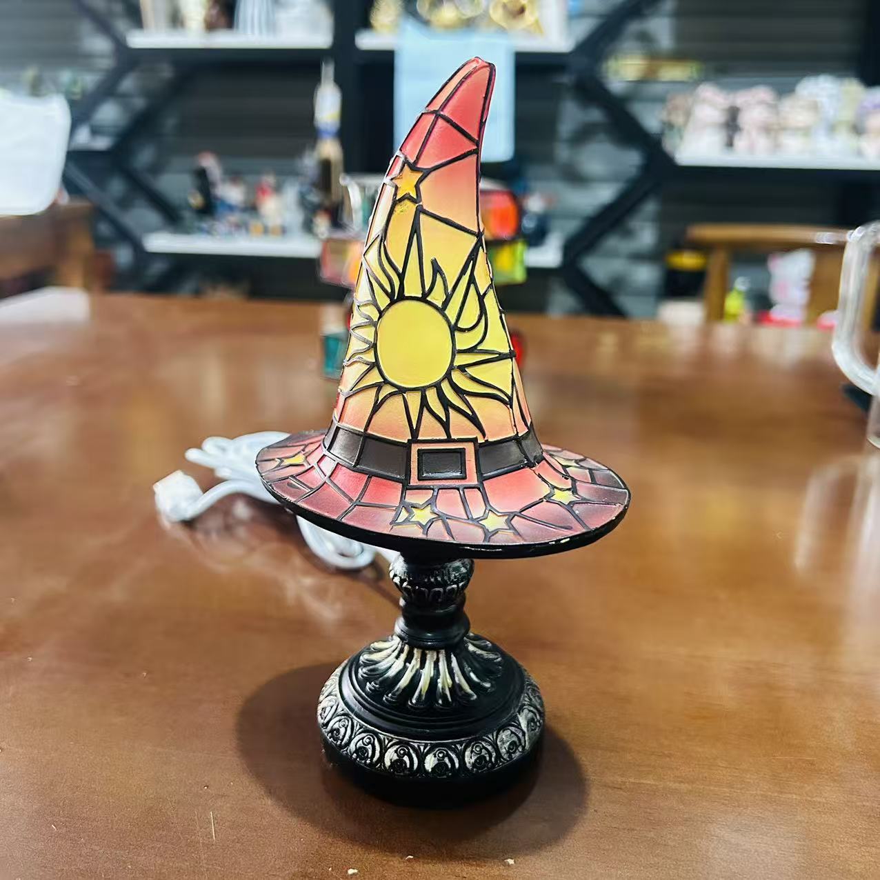 Witch hat lamp ornaments