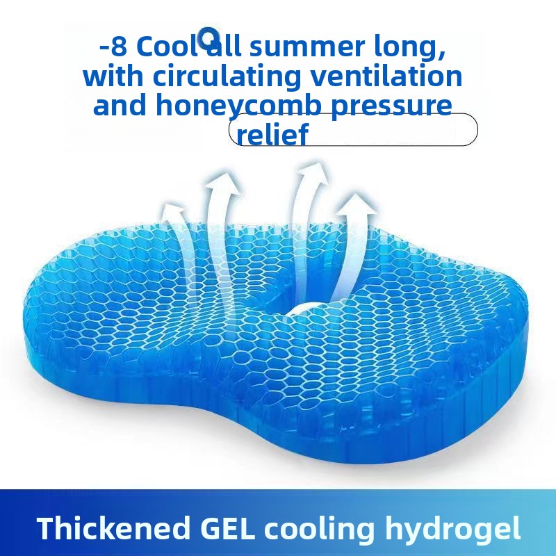 Honeycomb Gel Seat Cushion for Office and Car