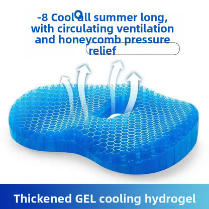 Honeycomb Gel Seat Cushion for Office and Car