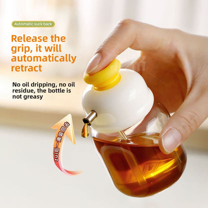 Mini Glass Condiment Dispenser Bottle