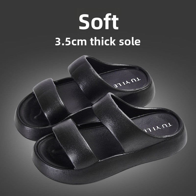 Womens EVA Slippers with Thick Sole