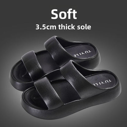 Womens EVA Slippers with Thick Sole