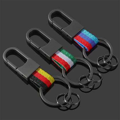 Customizable Flag Design Metal Keychain