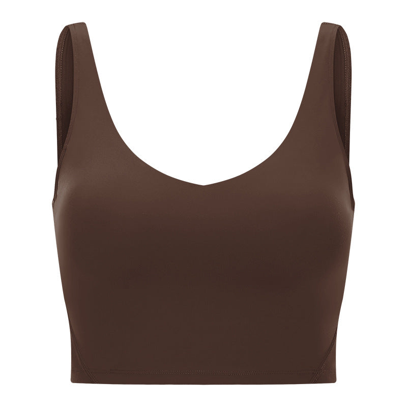 Women's shock-absorbing U-shaped back-support yoga underwear