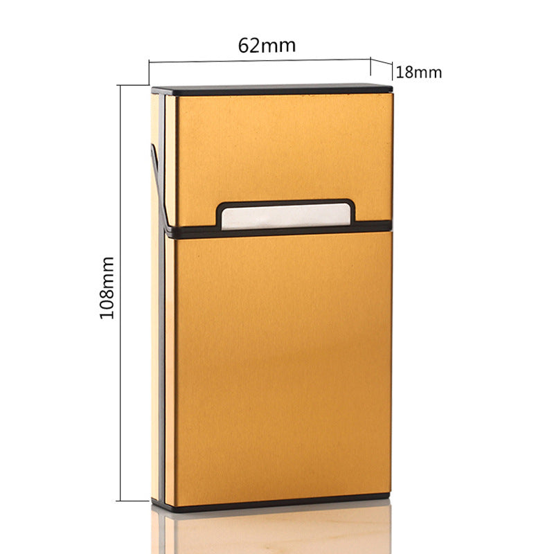 Aluminum Alloy Flip Top Cigarette Case