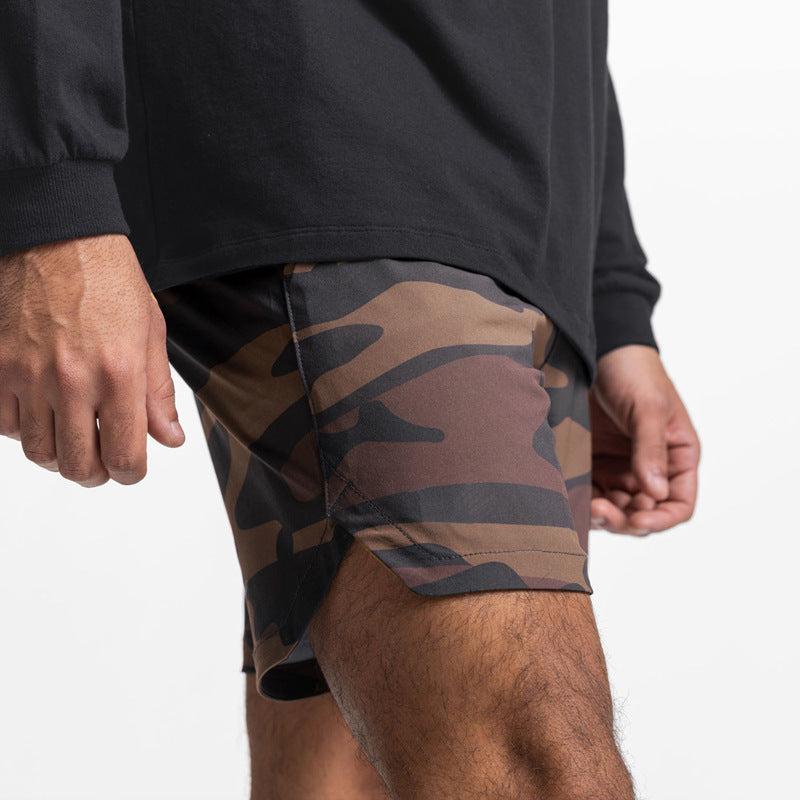 Mens Quick-Dry Basketball Training Shorts