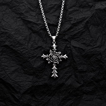 T-shirt pendant with titanium steel chain