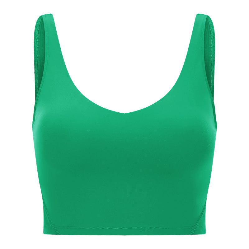 Women's shock-absorbing U-shaped back-support yoga underwear
