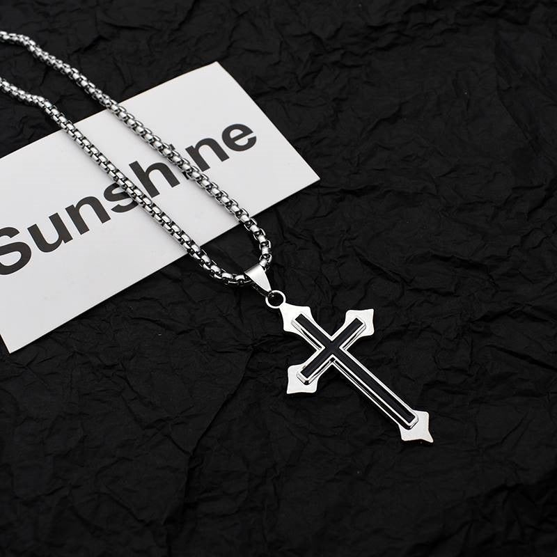 T-shirt pendant with titanium steel chain
