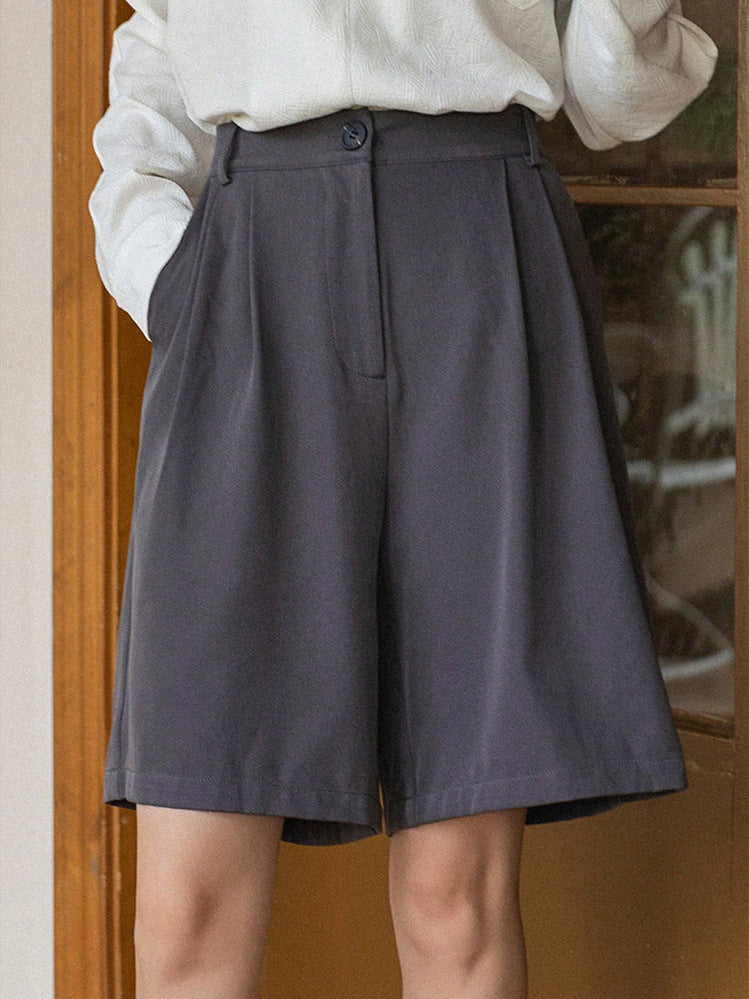 Casual Wide-Leg Shorts