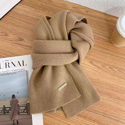 Korean Style Knitted Wool Scarf