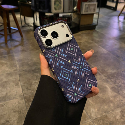 Diamond Pattern Magnetic Phone Case for iPhone