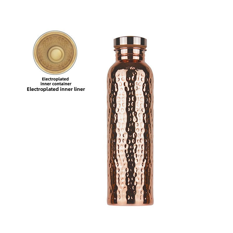 Electroplated Stainless Steel Water Bottle 800ml