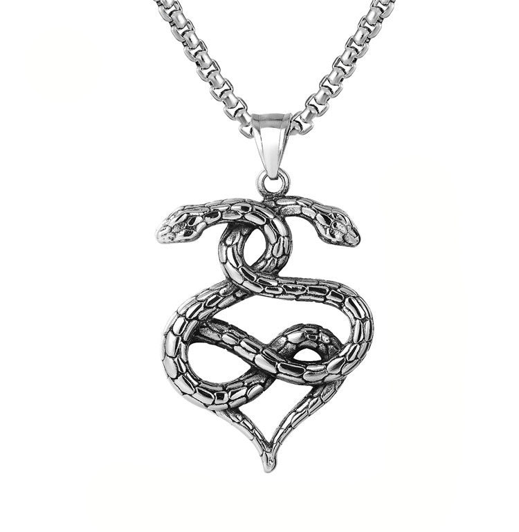Hip Hop Titanium Steel Necklace Pendant