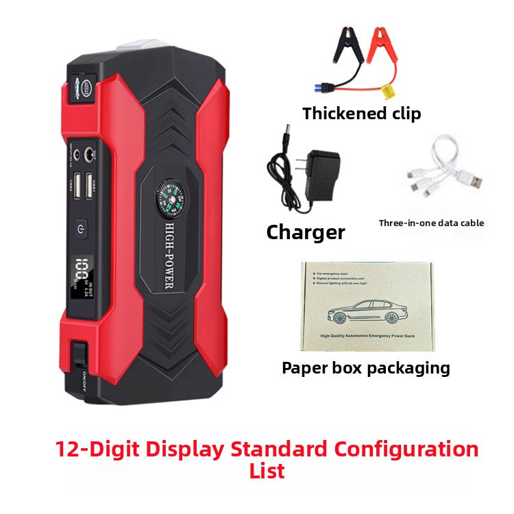12V Car Jump Starter with Mobile Charger