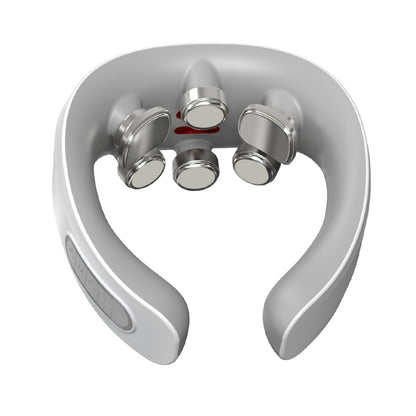Portable Cervical Massager with Heat and Electrotherapy