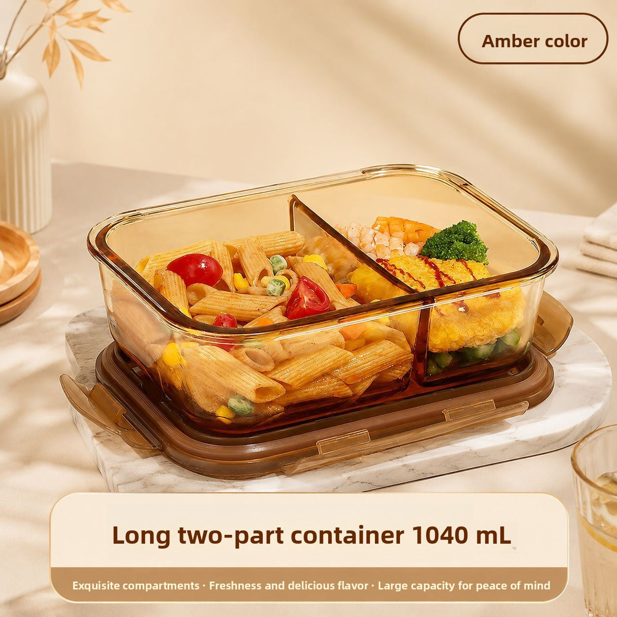 Microwave Safe Glass Lunch Container
