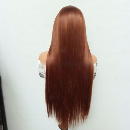 Brown Gradient Lace Front Synthetic Wig