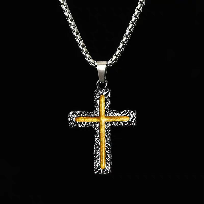 T-shirt pendant with titanium steel chain