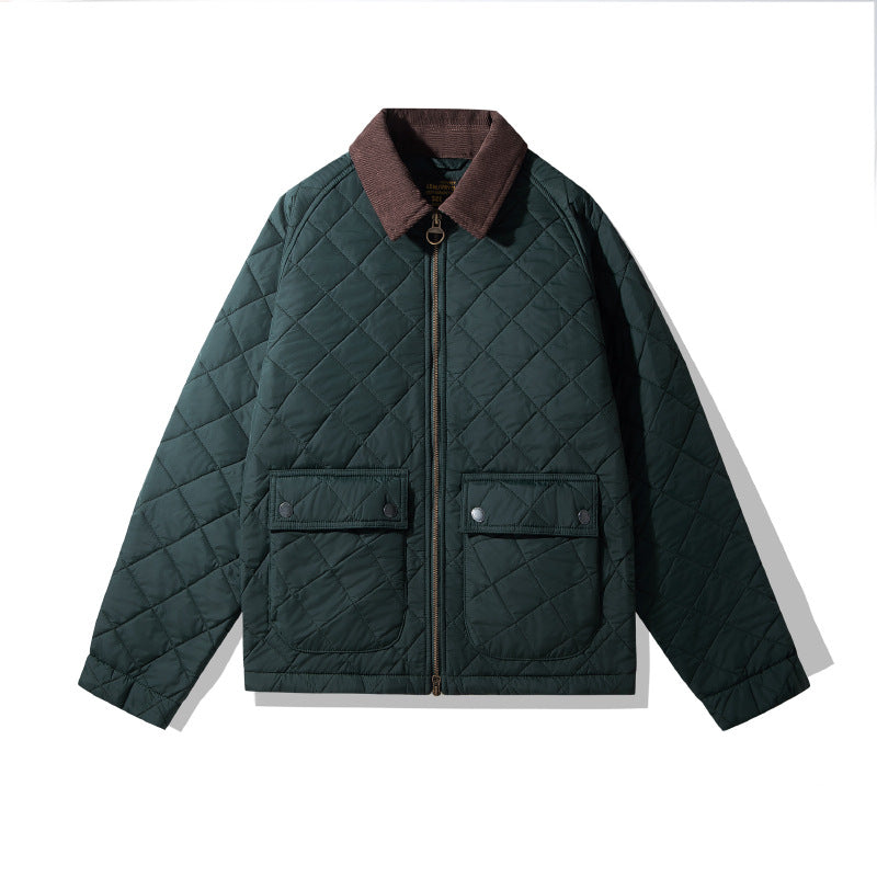 Classic Quilted Corduroy Jacket