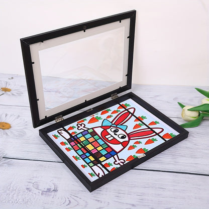 Magnetic Flip Photo Frame for Art Display