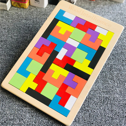 Wooden Tetris