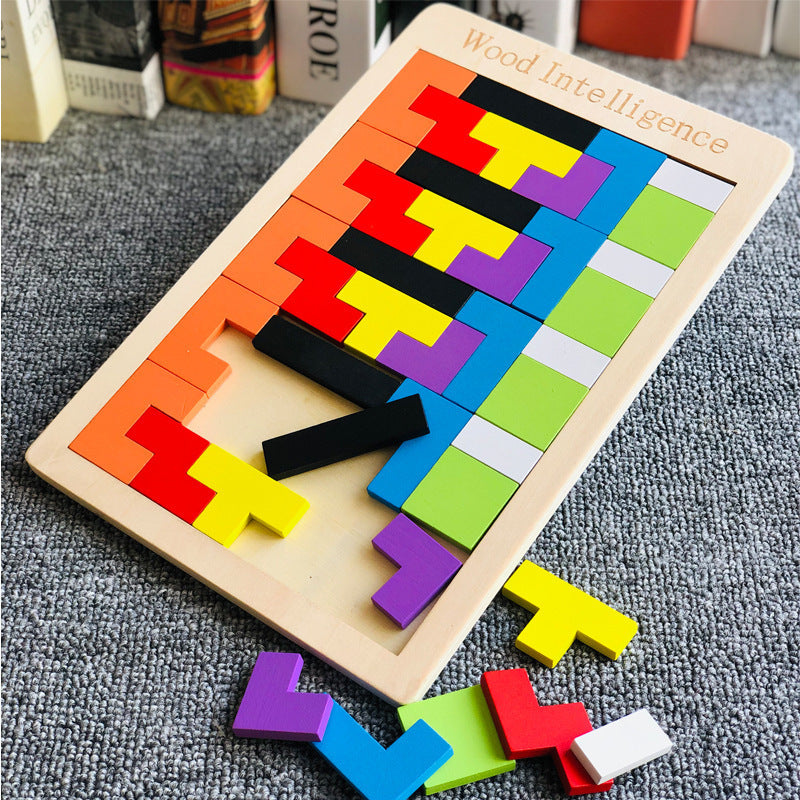 Wooden Tetris
