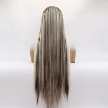 Women's Headgear High Temperature Silk Front Lace Wig Headgear