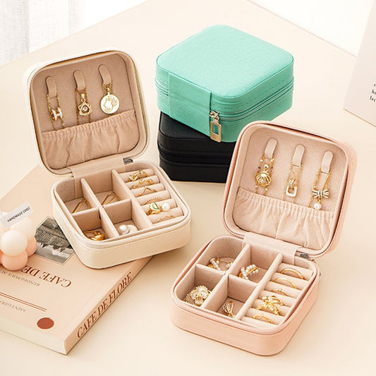 Mini Portable Jewelry Box
