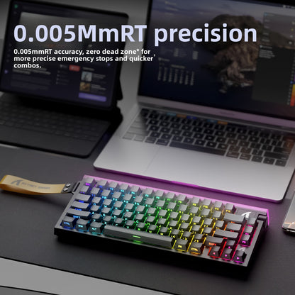 Mechanical keyboard with light box wired