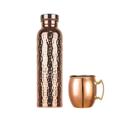 Electroplated Stainless Steel Water Bottle 800ml