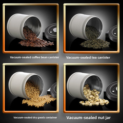 Stainless Steel Vacuum Sealed Storage Jar