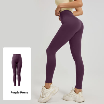 Seamless High Waist Yoga Pants with Peach Butt Enhancement