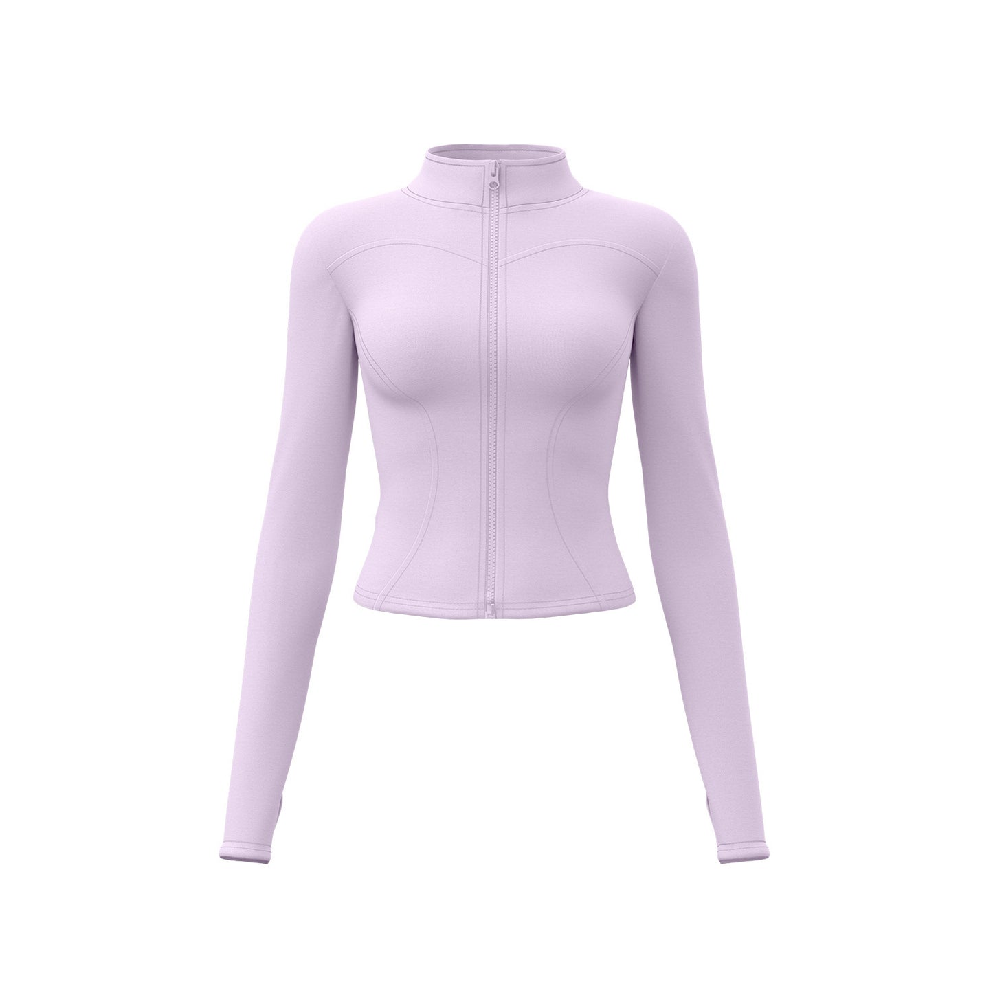 Women's fitted stretch yoga top