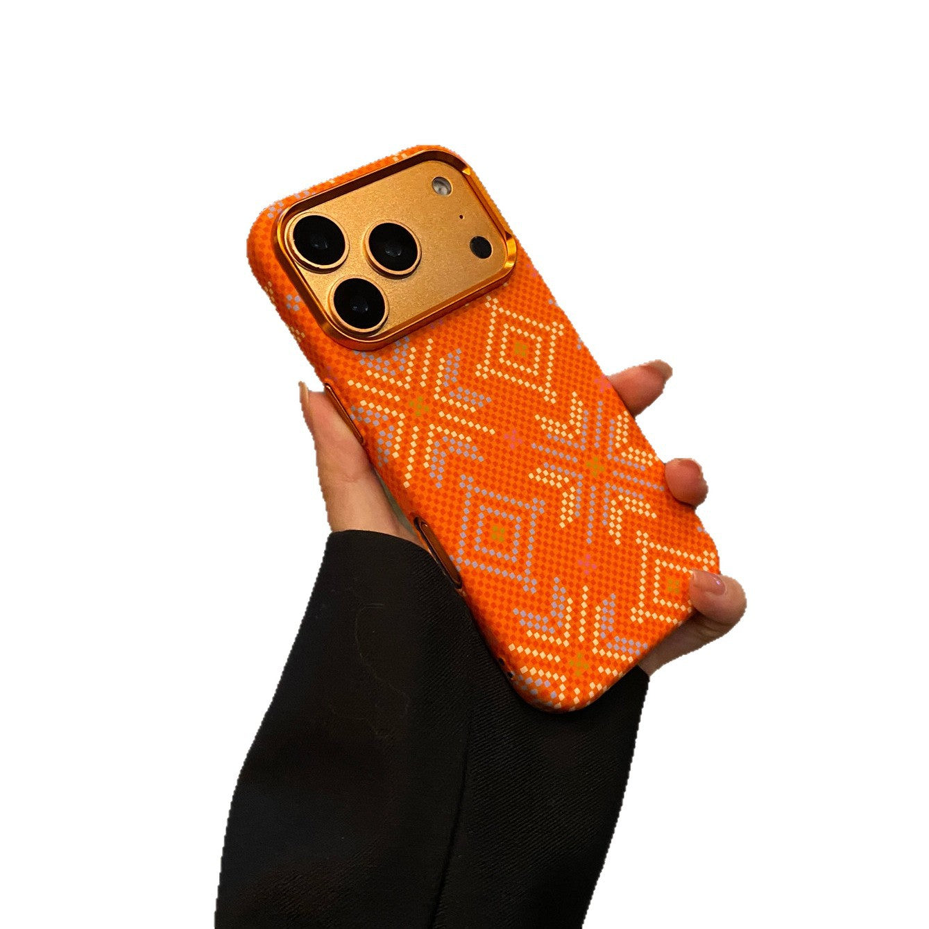 Diamond Pattern Magnetic Phone Case for iPhone