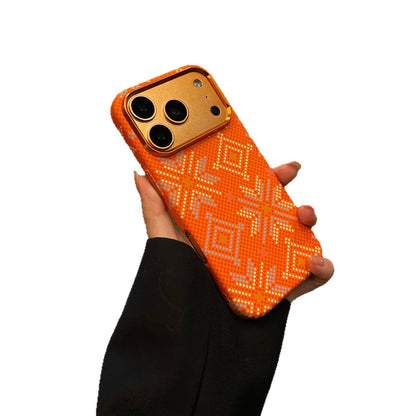 Diamond Pattern Magnetic Phone Case for iPhone