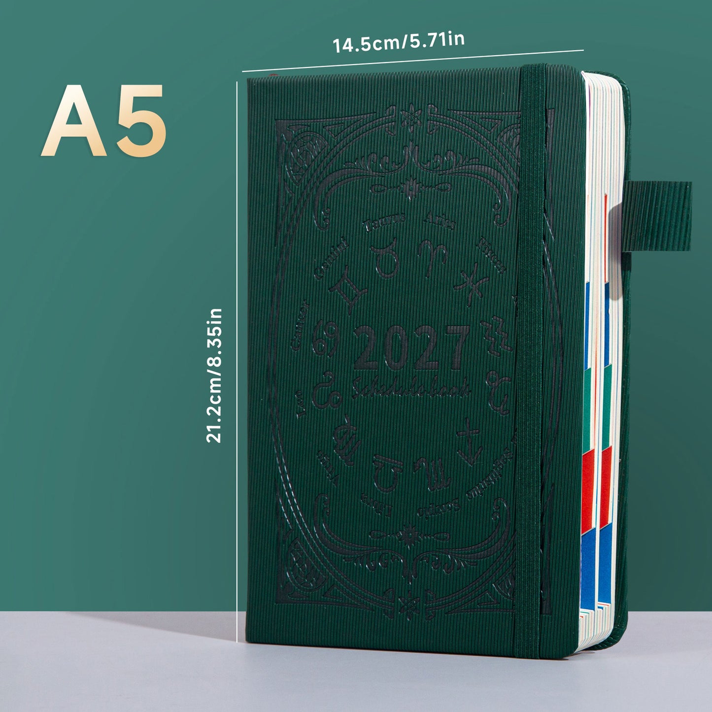 Zodiac Themed Daily Planner Notebook