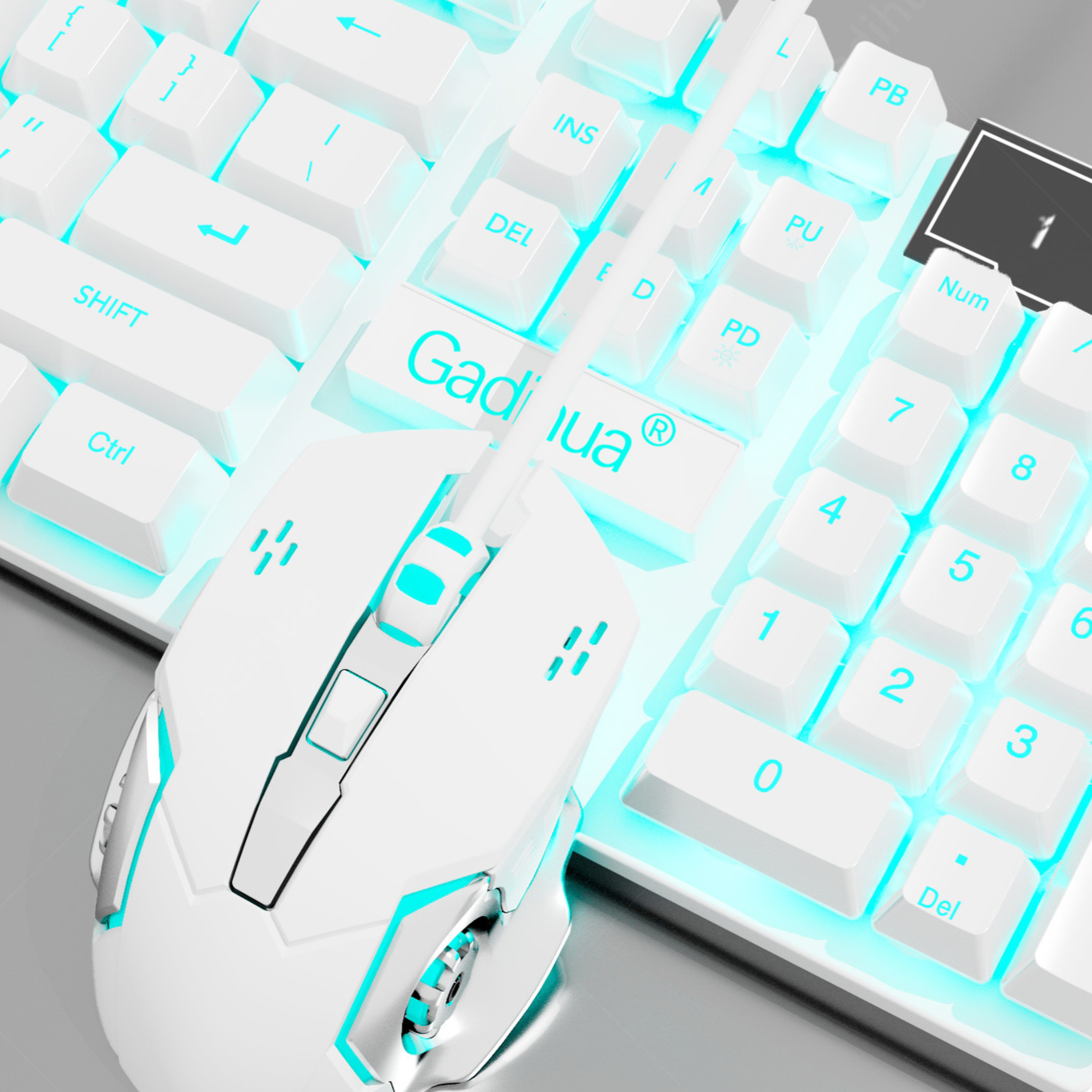 Mechanical Feel Gaming Keyboard and Mouse Set