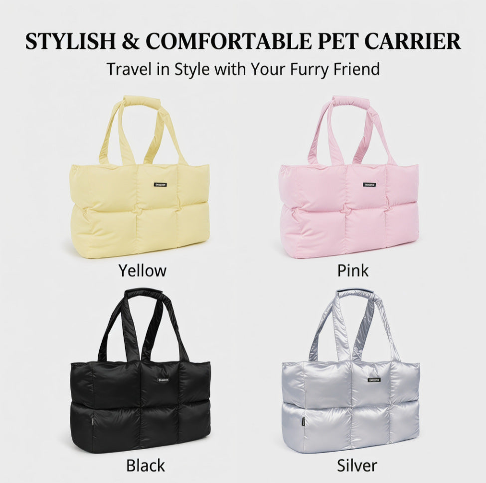 Polyester Pet Carrier Bag with Leash