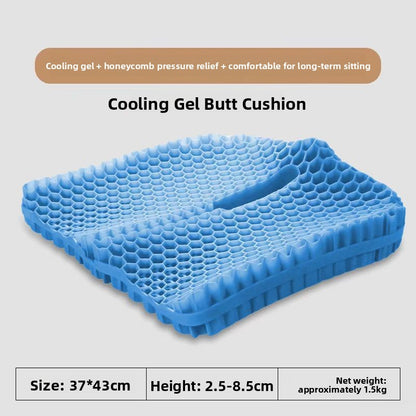 Honeycomb Gel Seat Cushion for Office and Car