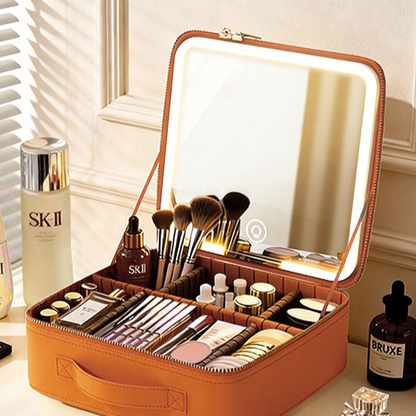 LED makeup bag