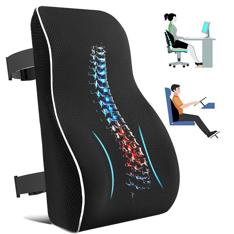 Cushion Memory Foam Slow Rebound Lumbar Pillow Seat