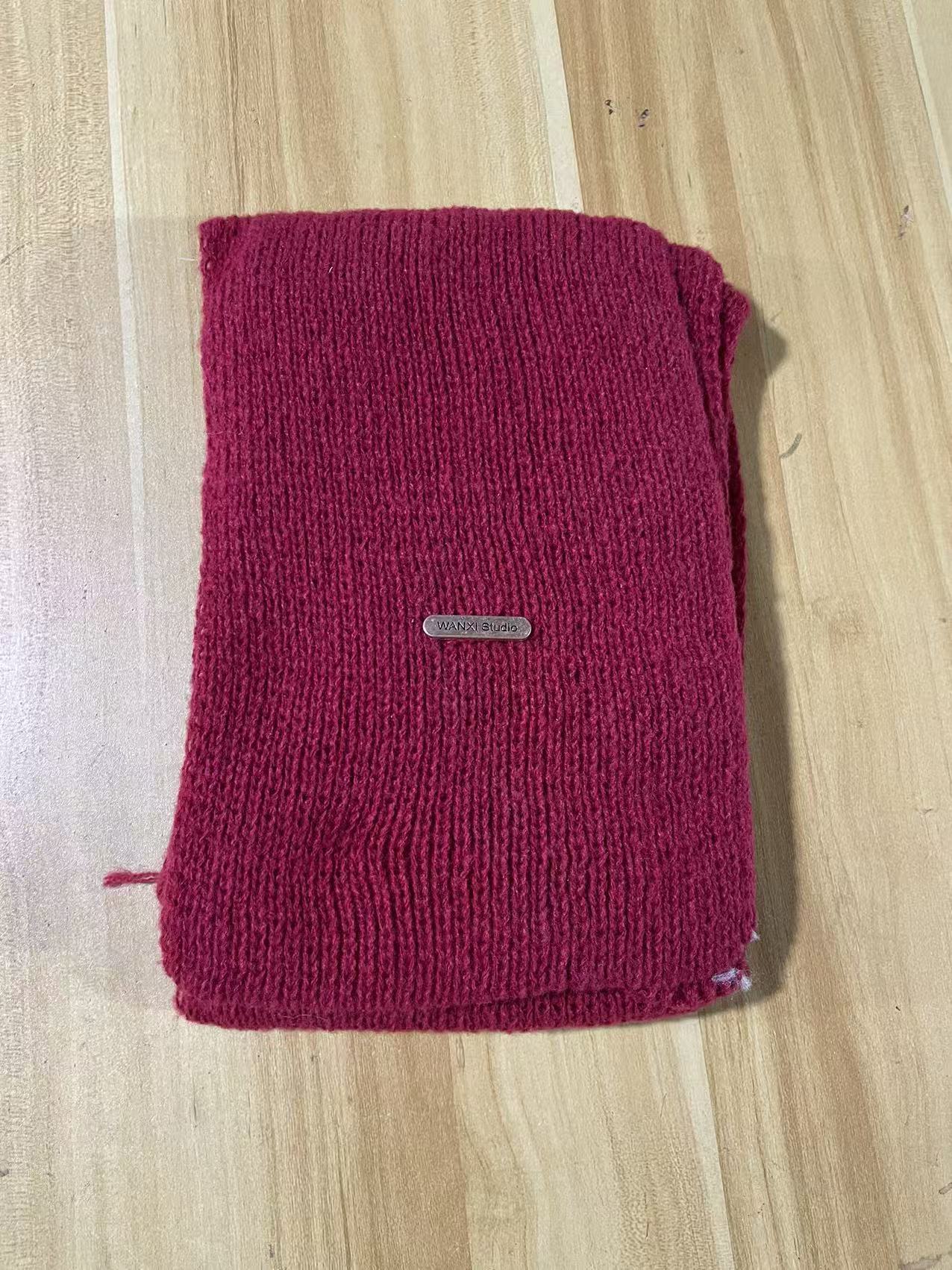 Korean Style Knitted Wool Scarf